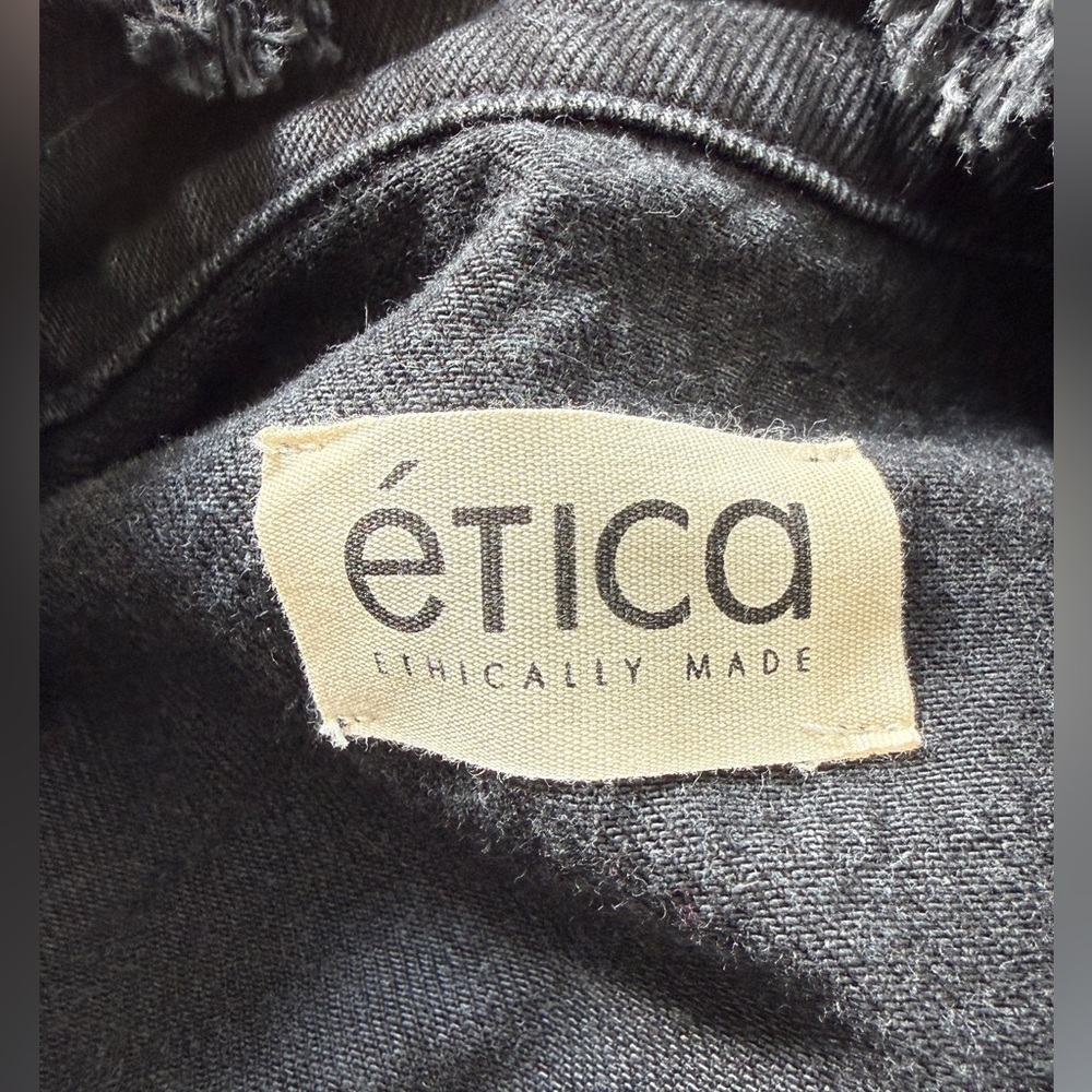 ÉTICA Remi Reconstructed Jacket in the color "Black Rock". - Picture 5 of 7